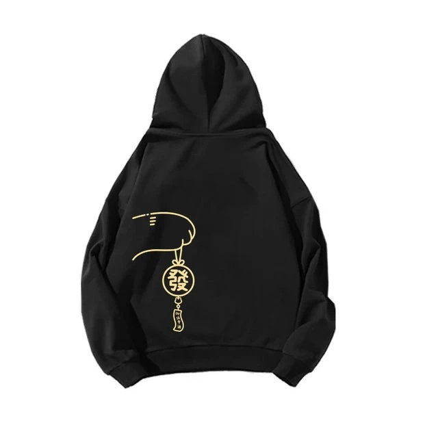 Lucky Cat Cute Matching Couple Hoodies - Image 7