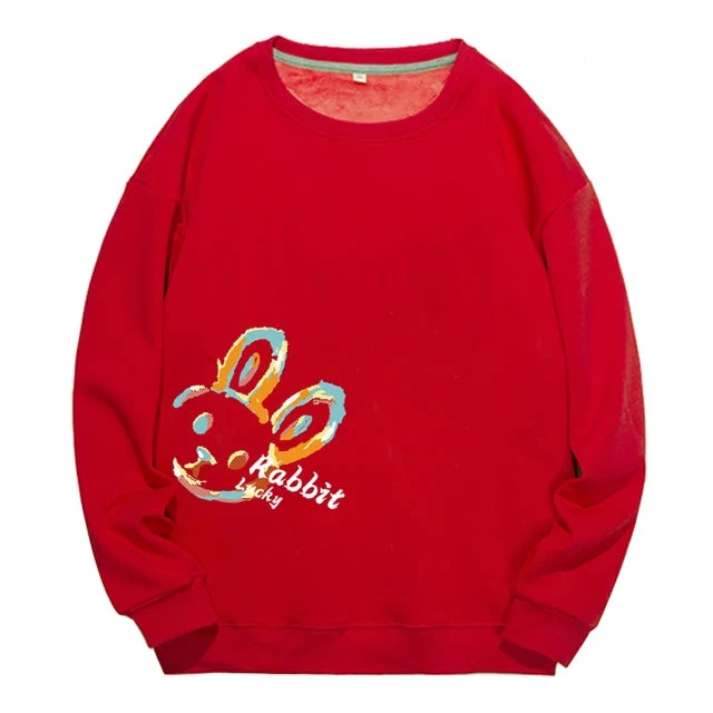 Lucky Rabbit Couple Sweatshirt - Image 9
