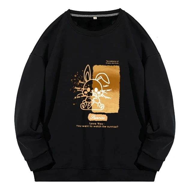 Lucky Rabbit Couple Sweatshirt - Image 6