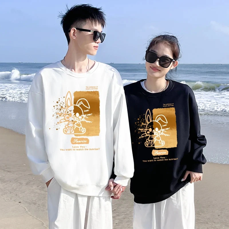 Lucky Rabbit Couple Sweatshirt - Image 5
