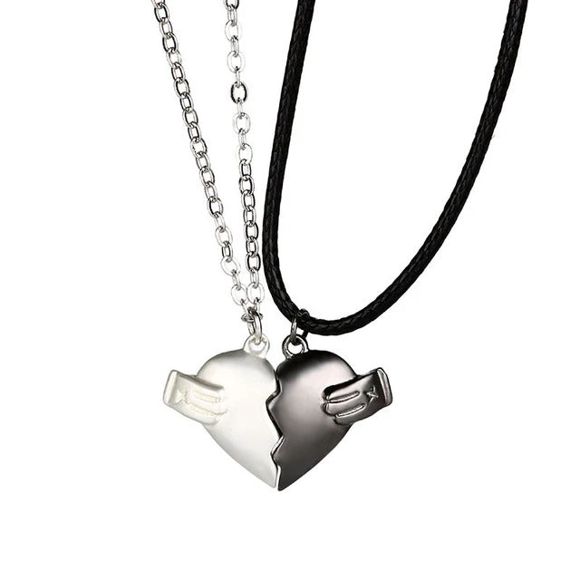 Magnetic Heart Matching Necklace - Image 7