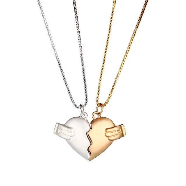 Magnetic Heart Matching Necklace - Image 8