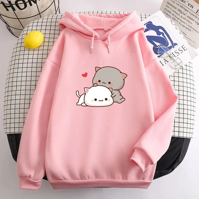 Matching Cat Hoodies For Couples - Image 7