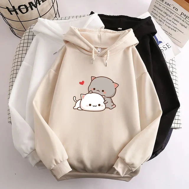 Matching Cat Hoodies For Couples - Image 6