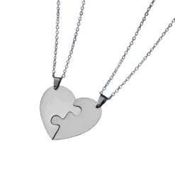 Matching Heart Necklaces