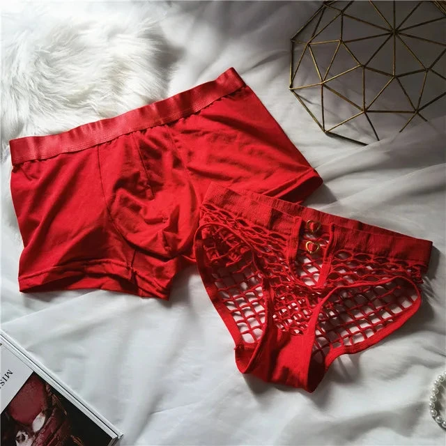 Matching Red Underwear Set - Image 2