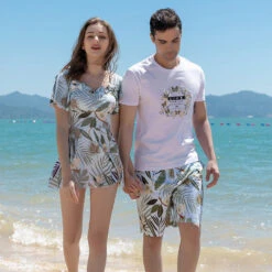 Matching Swimsuit Set For Couples