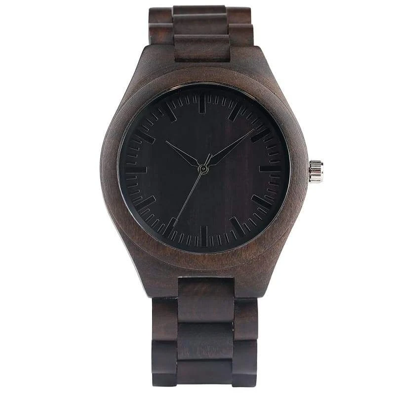 Ebony Wood Watch - Image 3