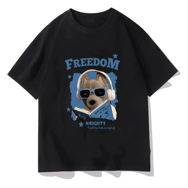 Music Dog Funny Couple T Shirts - Image 6