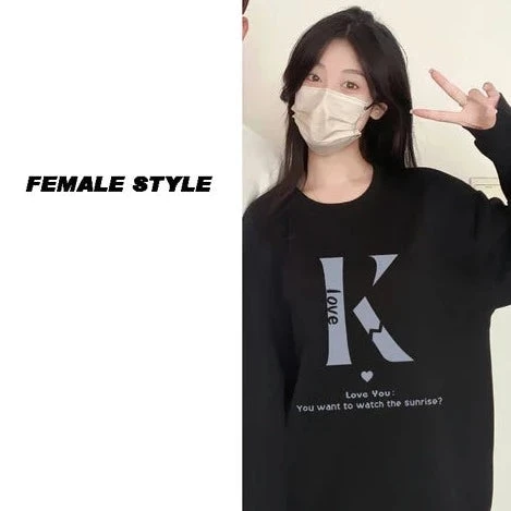 Ok Matching Couple Sweatshirts - Image 6