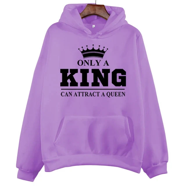 Only A King Can Attract A Queen Hoodie - Image 13