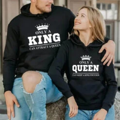 Only A King Can Attract A Queen Hoodie