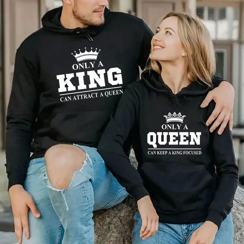 Only A King Can Attract A Queen Hoodie