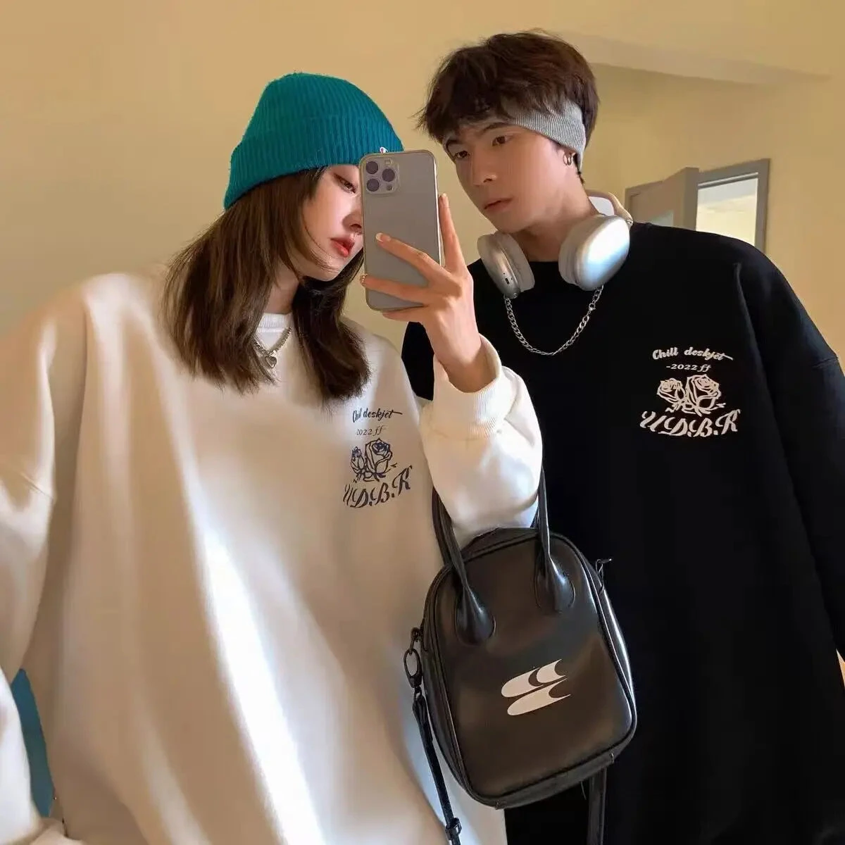 Oversized Matching Sweatshirt - Image 2