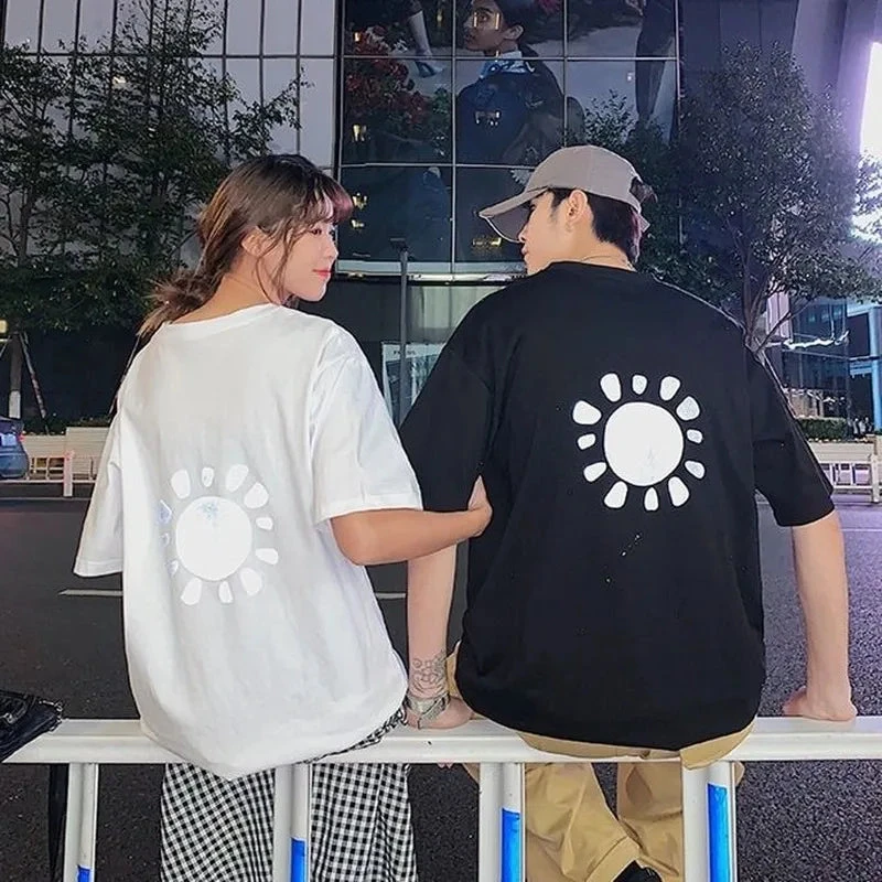 Oversized T Shirt For Couple - Image 3