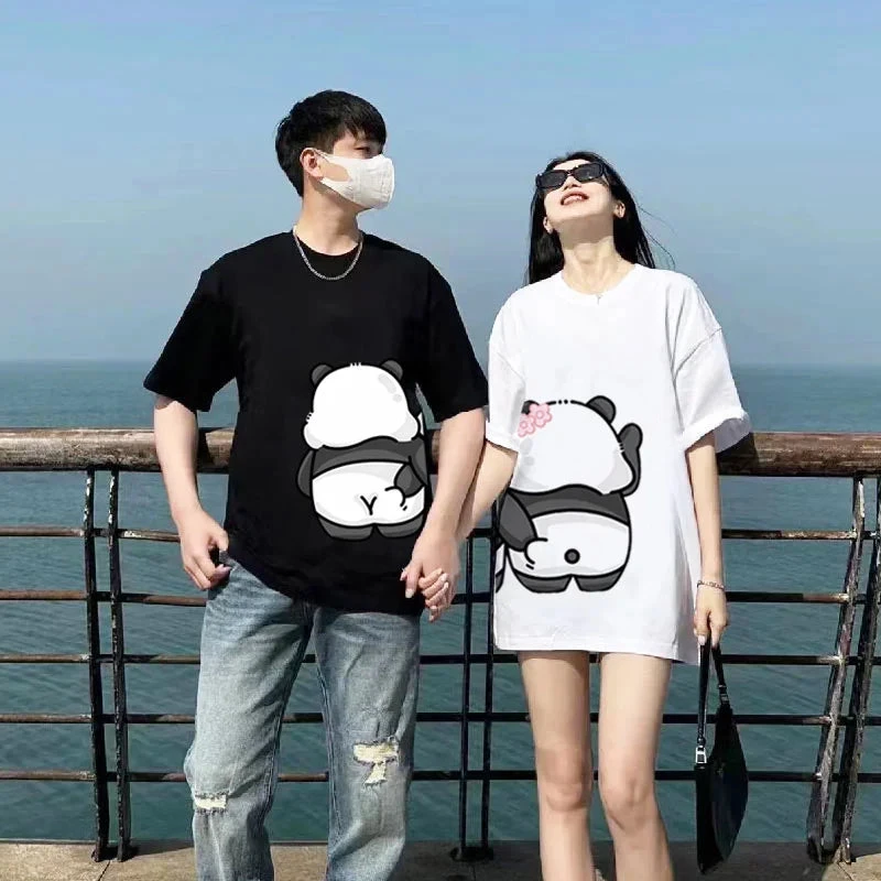 Panda Funny Couple Shirts - Image 3