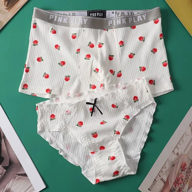 Peach Couple Underwear