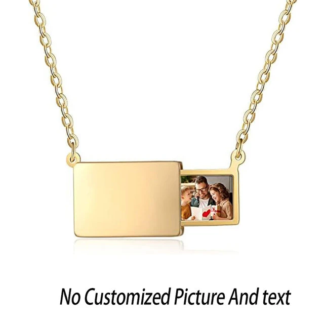 Personalised Love Letter Photo Necklace - Image 11