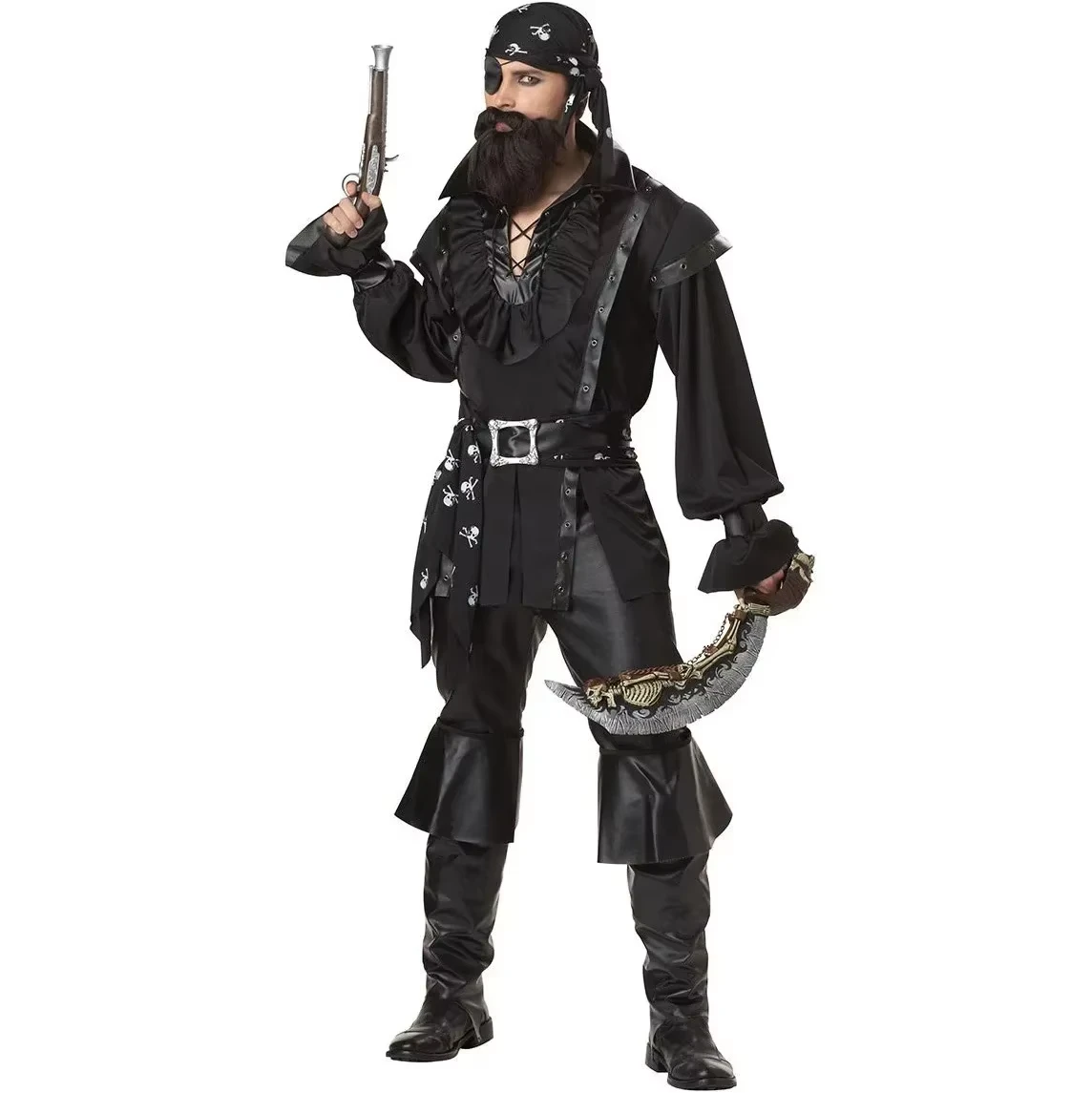 Couples Halloween Costumes Pirate - Image 2