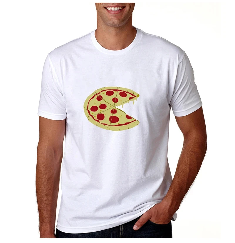 Pizza Funny Couple T Shirts - Image 2