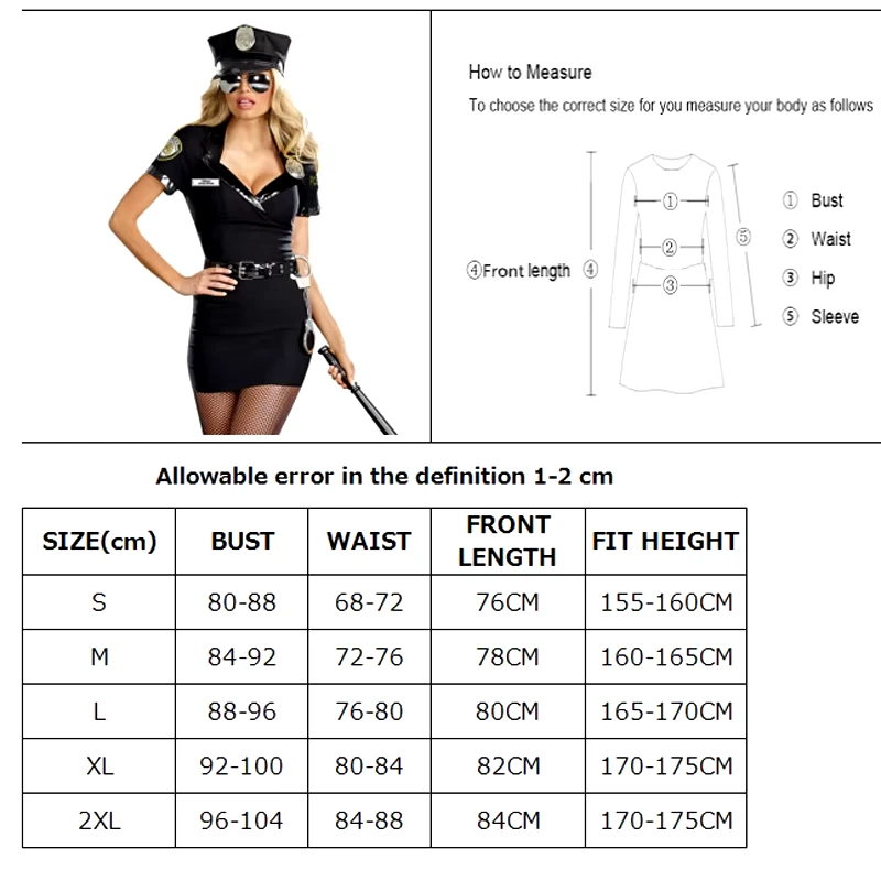 Couples Halloween Costumes Police - Image 11