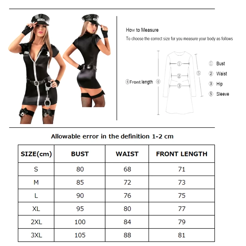 Couples Halloween Costumes Police - Image 13