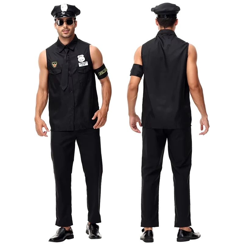 Couples Halloween Costumes Police - Image 2