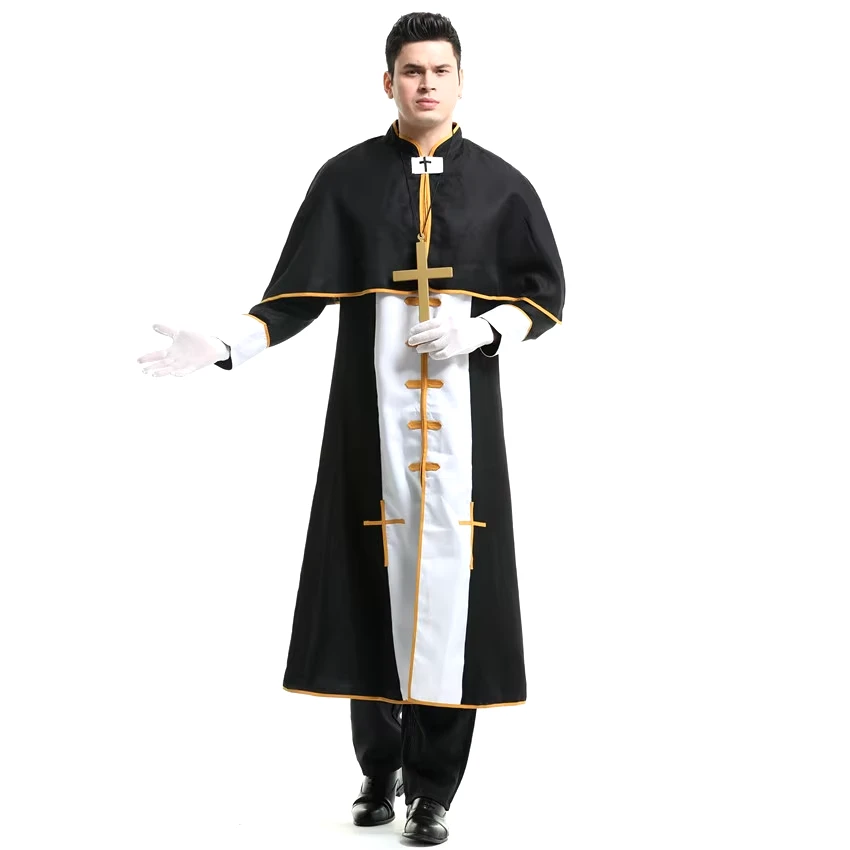 Priest Couple Halloween Costume - Image 5