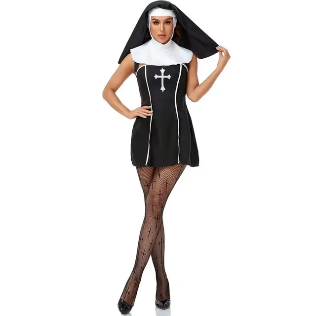Priest Couple Halloween Costume - Image 7