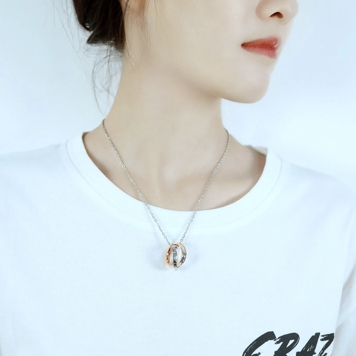 Promise Ring Necklace For Couples - Image 5