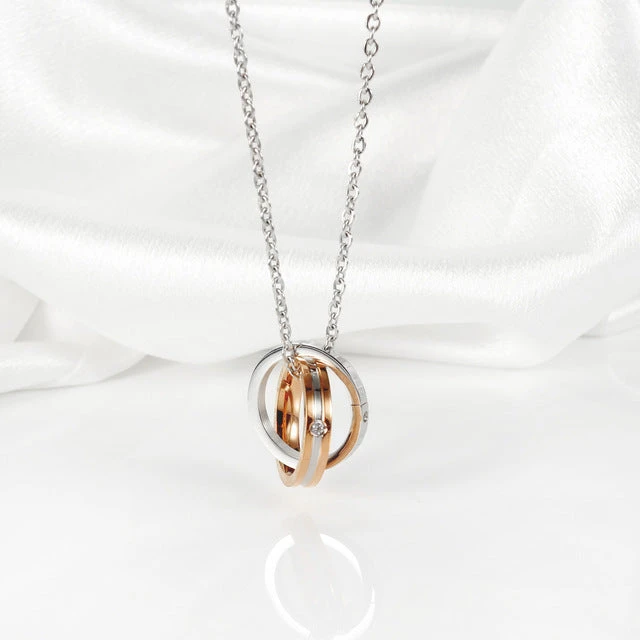 Promise Ring Necklace For Couples - Image 4