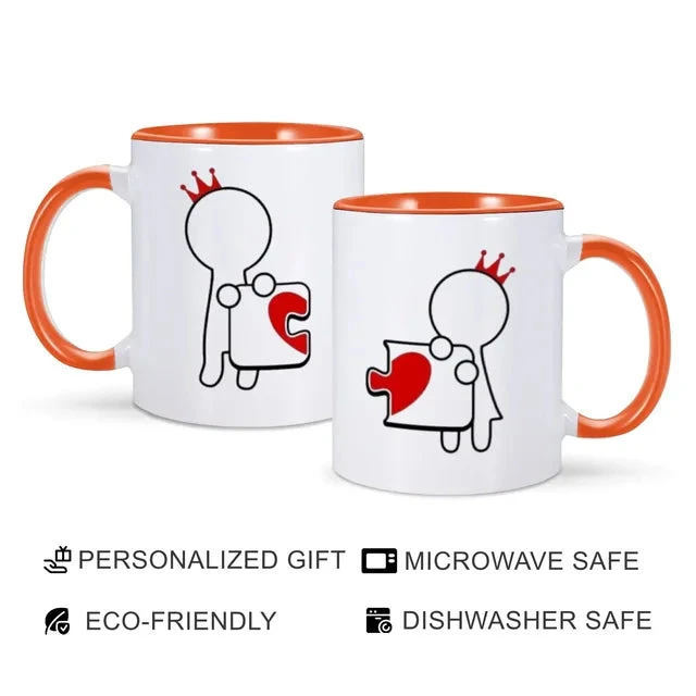 Puzzle Mugs For Couples - Image 8