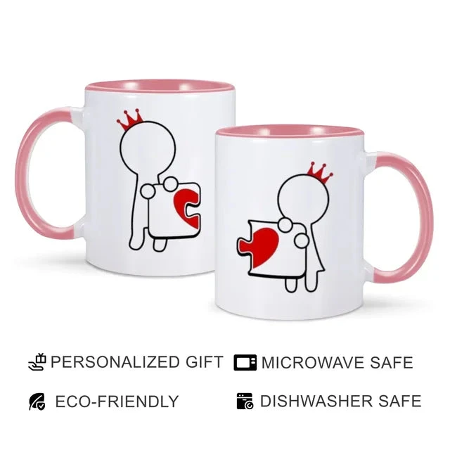 Puzzle Mugs For Couples - Image 9