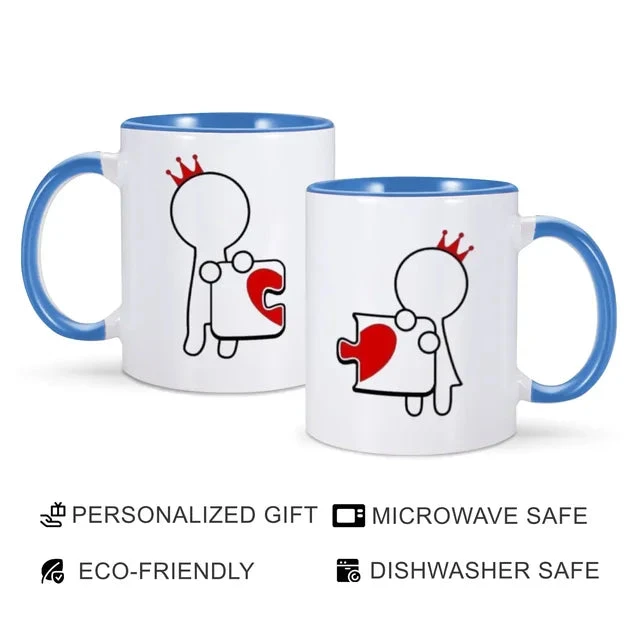 Puzzle Mugs For Couples - Image 10