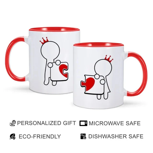 Puzzle Mugs For Couples - Image 7
