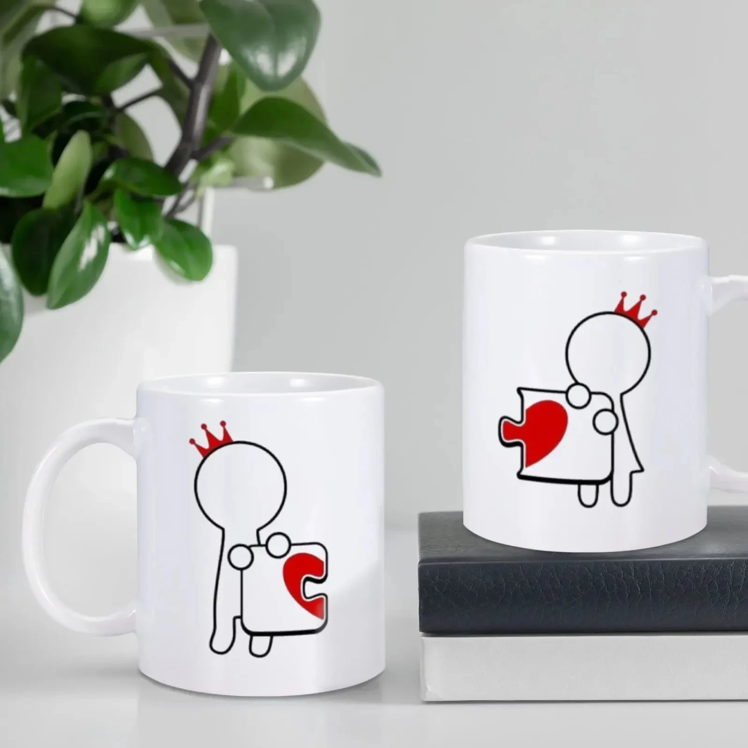 Puzzle Mugs For Couples - Image 2