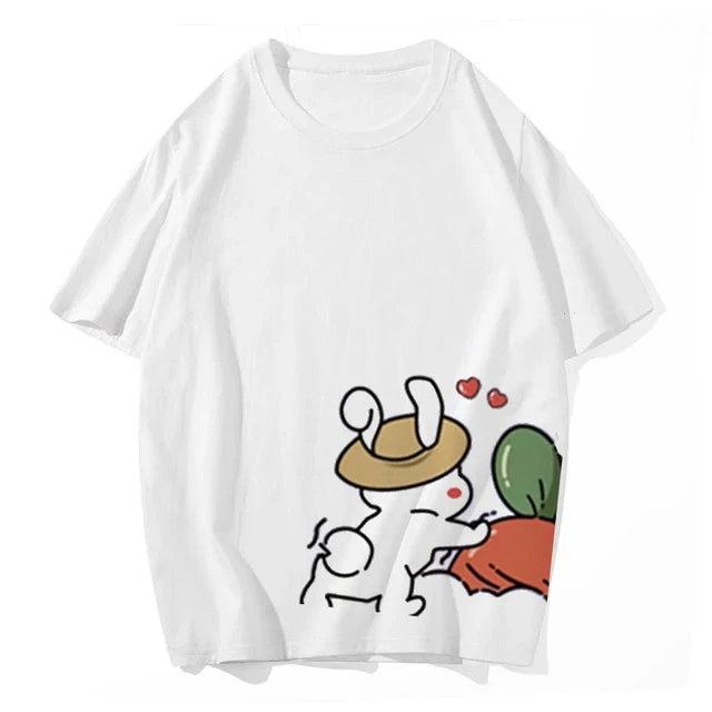 Rabbits Cute Couple Shirts - Image 5