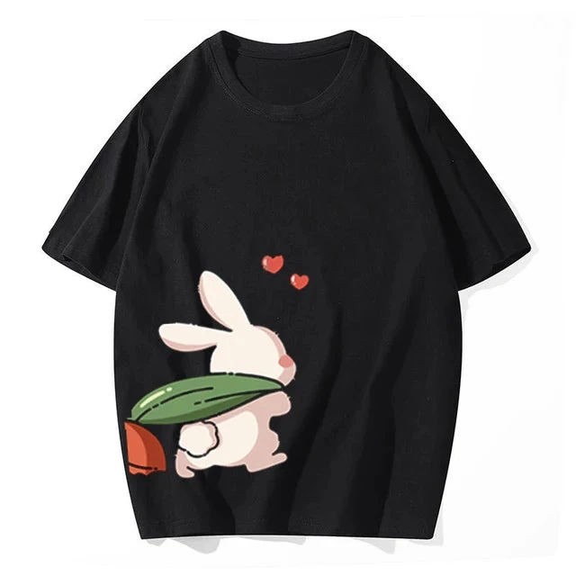 Rabbits Cute Couple Shirts - Image 8