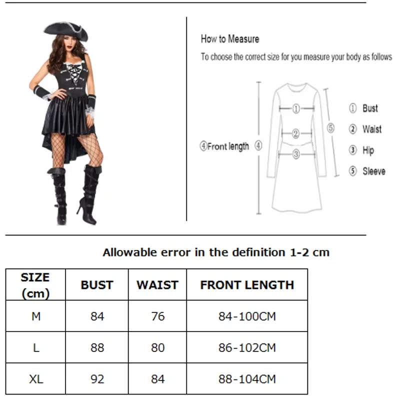 Couples Pirate Halloween Costumes - Image 11