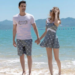 Sailor Swimsuit For Couples