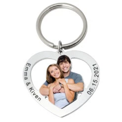 Customized Keychains With Photo Engraved
