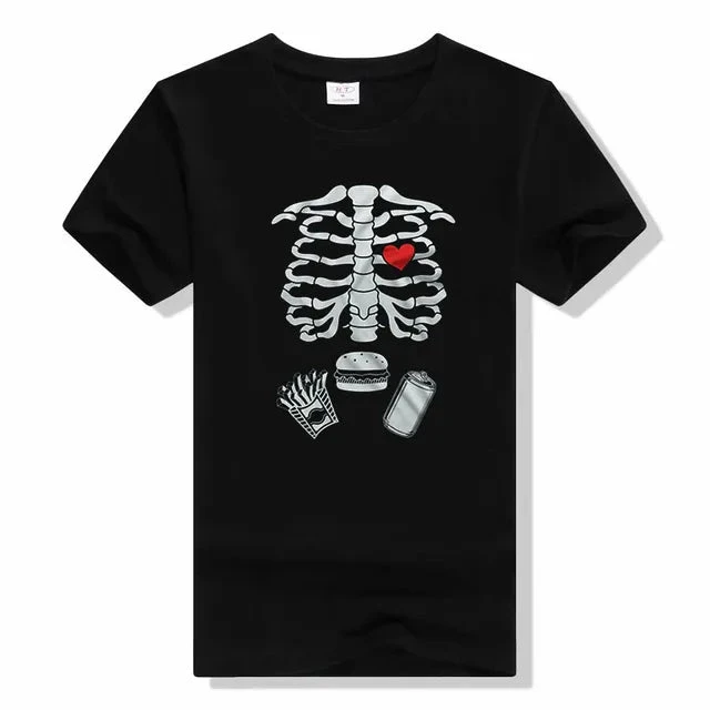 Skeleton Funny Couple Shirts - Image 3