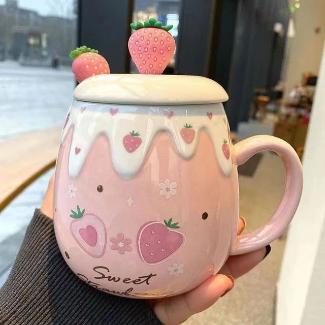 Strawberry Couple Mugs - Image 7