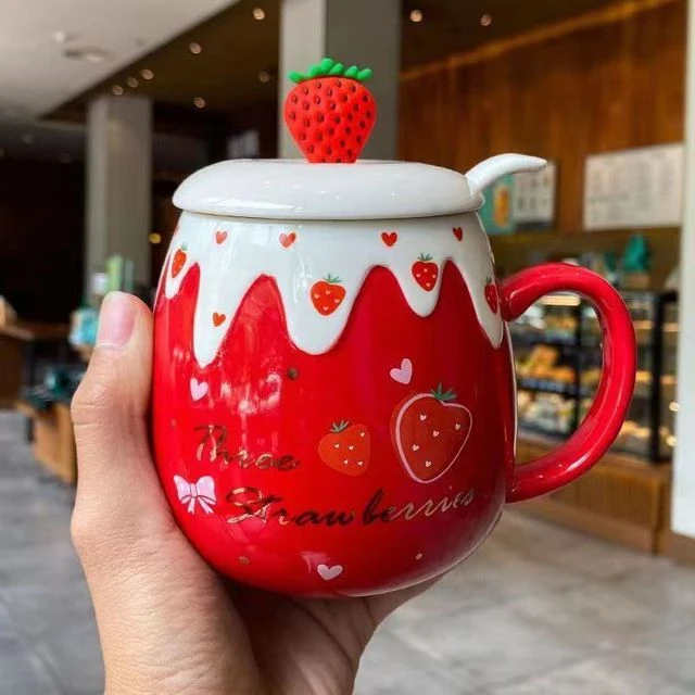 Strawberry Couple Mugs - Image 8