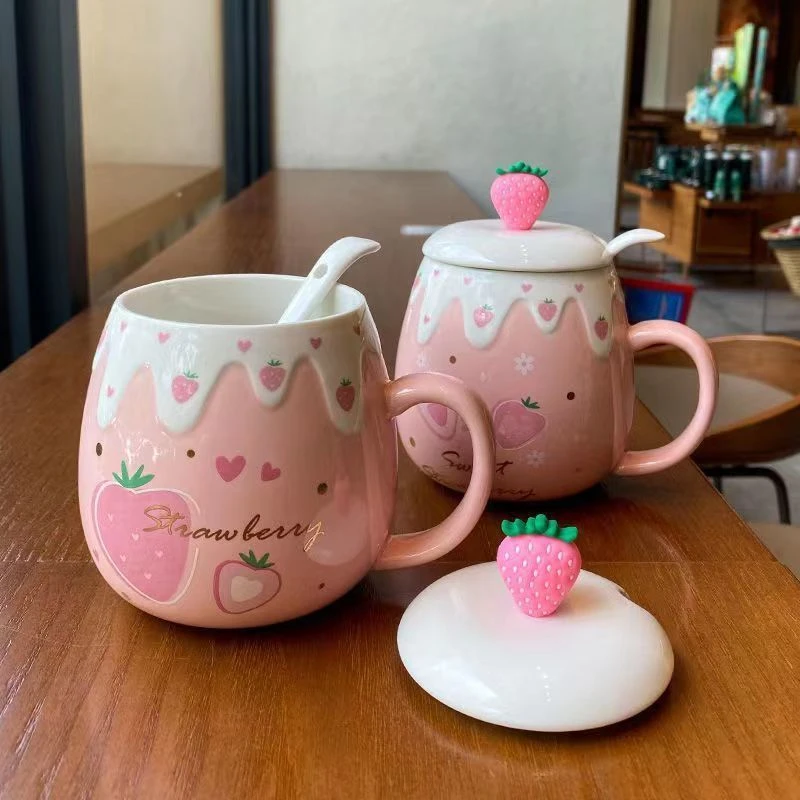 Strawberry Couple Mugs - Image 2