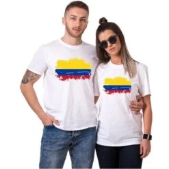Colombia Shirts For Couples