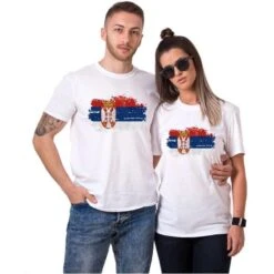 Serbia Shirt For Couples