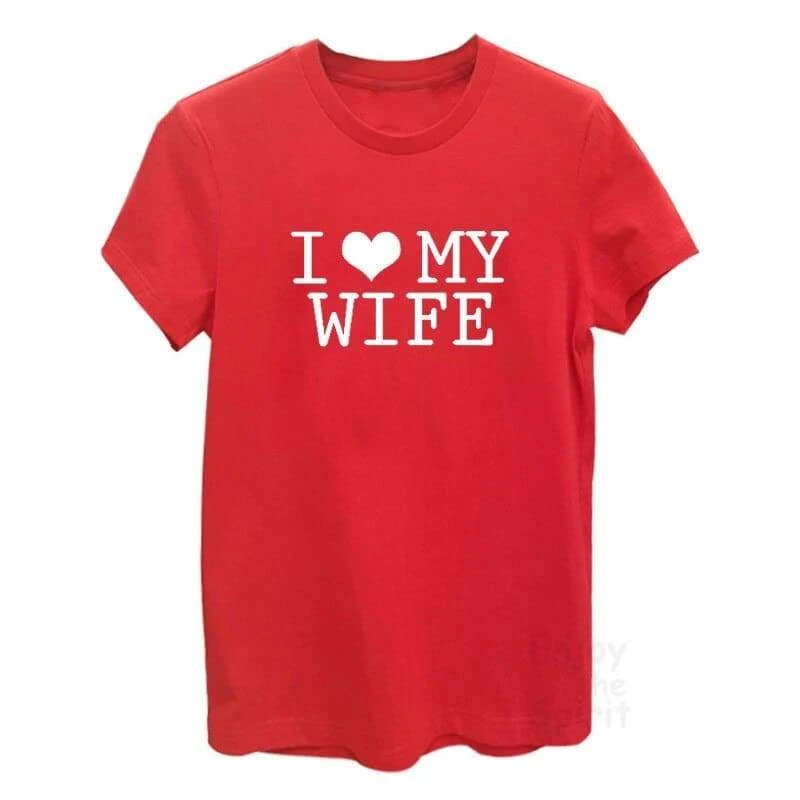 I Love My Wife Shirt - Image 3