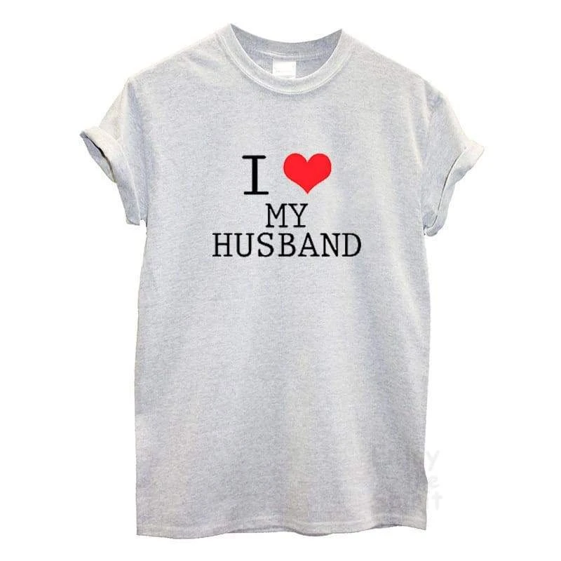 I Love My Husband And Wife Shirts For Couples - Image 2