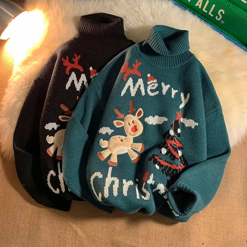 Ugly Christmas Sweatshirt For Couples - Image 2